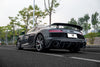 Audi R8 Gen 2 2020 2021 2022 2023 with Aftermarket Parts - Side Skirts Carbon Fiber from Ventus Veloce