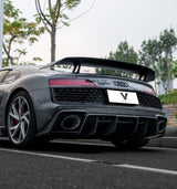 Audi R8 Gen 2 2020 2021 2022 2023 with Aftermarket Parts - Rear Diffuser Carbon Fiber from Ventus Veloce
