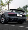 Audi R8 Gen 2 2020 2021 2022 2023 with Aftermarket Parts - Rear Diffuser Carbon Fiber from Ventus Veloce