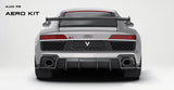 Audi R8 Gen 2 2020 2021 2022 2023 with Aftermarket Parts - Rear Diffuser Carbon Fiber from Ventus Veloce