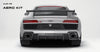 Audi R8 Gen 2 2017 2018 2019 2020 2021 2022 2023 with Aftermarket Parts - V1 Style Rear Wing Dry Pre-preg Carbon Fiber from Ventus Veloce