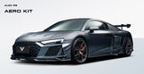 Audi R8 Gen 2 2020 2021 2022 2023 with Aftermarket Parts - Side Blades Carbon Fiber from Ventus Veloce