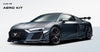 Audi R8 Gen 2 2020 2021 2022 2023 with Aftermarket Parts - Side Blades Carbon Fiber from Ventus Veloce