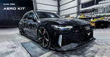 Audi RS6 & RS7 C8 2020-ON with Aftermarket Parts - Side Skirts Carbon Fiber from Ventus Veloce