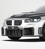 BMW M2CS M2 G87 2023-ON with Aftermarket Parts - V1 Front Lip Dry Pre-preg Carbon Fiber from Ventus Veloce
