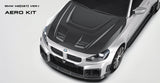 BMW M2CS M2 G87 2023-ON with Aftermarket Parts - Front Side Intake Vent Replacement Trim Dry Pre-preg Carbon Fiber from Ventus Veloce