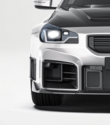 BMW M2CS M2 G87 2023-ON with Aftermarket Parts - Front Side Intake Vent Replacement Trim Dry Pre-preg Carbon Fiber from Ventus Veloce