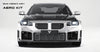 BMW M2CS M2 G87 2023-ON with Aftermarket Parts - Front Side Intake Vent Replacement Trim Dry Pre-preg Carbon Fiber from Ventus Veloce