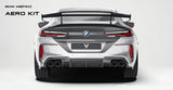 BMW M8 M8C F92 F93 2019-ON & 8 Series G15 G16 2018-ON with Aftermarket Parts - PT Rear Wing Pre-preg Carbon Fiber from Ventus Veloce