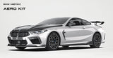 BMW M8 M8C F91 F92 F93 2019-ON with Aftermarket Parts - PT Hood Trim Carbon Fiber from Ventus Veloce