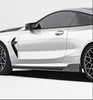 BMW M8 M8C F91 F92 F93 2019-ON with Aftermarket Parts - PT Side Skirts Pre-preg Carbon Fiber from Ventus Veloce