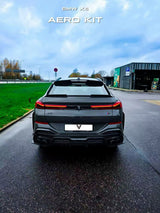 BMW X6 M60I xDrive40i G06 (Fits Pre-LCI & LCI) 2020-ON & X6M X6MC F96 (Fits Pre-LCI & LCI) 2020-ON with Aftermarket Parts - PT Rear Roof Spoiler Pre-preg Carbon Fiber from Ventus Veloce