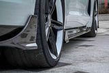 Porsche Taycan & Cross Turismo Base/4/4S/GTS/Turbo/Turbo S 2020 2021 2022 2023 2024 with Aftermarket Parts - Side Skirts Pre-preg Carbon Fiber from Ventus Veloce