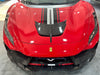 Ferrari F8 Tributo Spider 2020 2021 2022 2023 with Aftermarket Parts - Front Headlight Vent Trims Pre-preg Carbon Fiber from Ventus Veloce