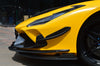 Ferrari F8 Tributo Spider 2020 2021 2022 2023 with Aftermarket Parts - Front Headlight Vent Trims Pre-preg Carbon Fiber from Ventus Veloce
