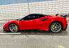 Ferrari F8 Tributo Spider 2020 2021 2022 2023 with Aftermarket Parts - Rear Spoiler Wing Pre-preg Carbon Fiber from Ventus Veloce