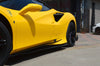 Ferrari F8 Tributo Spider 2020 2021 2022 2023 with Aftermarket Parts - Side Air Intakes Pre-preg Carbon Fiber from Ventus Veloce