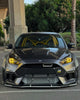 Ventus Veloce Carbon Fiber 2016 2017 2018 Focus RS Front Canards - Performance SpeedShop