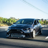 Ventus Veloce Carbon Fiber 2016 2017 2018 Focus RS Front Canards - Performance SpeedShop
