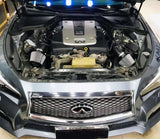Infiniti G37 3.7L 2008 2009 2010 2011 2012 2013 & Q60 3.7L 2014 2015 with Aftermarket Parts - Air Intake Systems Pre-preg Carbon Fiber from Ventus Veloce