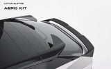 Lotus Eletre 2023 2024 with Aftermarket Parts - PK Style Rear Trunk Spoiler Pre-preg Carbon Fiber from Ventus Veloce