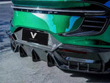Lotus Eletre 2023 2024 with Aftermarket Parts - PK Style Rear Vent Trim Pre-preg Carbon Fiber from Ventus Veloce