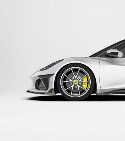 Lotus Emira 3.6 V6 2.0 Four-cylinder 2022-ON with Aftermarket Parts - Front Canards Pre-preg Carbon Fiber from Ventus Veloce