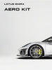 Lotus Emira 3.6 V6 2.0 Four-cylinder 2022-ON with Aftermarket Parts - Front Lip Pre-preg Carbon Fiber from Ventus Veloce