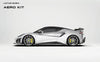 Lotus Emira 3.6 V6 2.0 Four-cylinder 2022-ON with Aftermarket Parts - Rear Bumper Canards Pre-preg Carbon Fiber from Ventus Veloce
