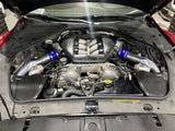 Nissan GTR 2008 2009 2010 2011 2012 2013 2014 2015 2016 2017 2018 2019 2020 2021 2022 2023 2024 with Aftermarket Parts - V2 Style Air Intake Systems With Air Box Pre-preg Carbon Fiber from Ventus Veloce