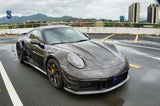 Porsche 911 992.1 Turbo/Turbo S 2020 2021 2022 2023 2024 2025 with Aftermarket Parts - Side Skirts Carbon Fiber from Ventus Veloce