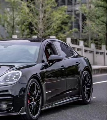 Porsche Panamera 4 & 4S & Turbo 971.1 971.2 (fits both pre-facelift & facelift, Left & Right Hand Drive) 2017 2018 2019 2020 2021 2022 2023 with Aftermarket Parts - Mirror Cover Carbon Fiber from Ventus Veloce