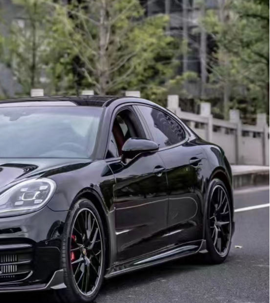 Porsche Panamera 4 & 4S & Turbo 971.1 971.2 (fits both pre-facelift & facelift, Left & Right Hand Drive) 2017 2018 2019 2020 2021 2022 2023 with Aftermarket Parts - Mirror Cover Carbon Fiber from Ventus Veloce
