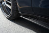 Porsche Panamera 4 & 4S & Turbo 971.1 971.2 (fits both pre-facelift & facelift) 2017 2018 2019 2020 2021 2022 2023 (Standard Wheel Base) with Aftermarket Parts - Side Skirts Pre-preg Carbon Fiber from Ventus Veloce