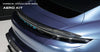 Porsche Taycan & Cross Turismo Base/4/4S/GTS/Turbo/Turbo S 2020 2021 2022 2023 2024 with Aftermarket Parts - Rear Spoiler Pre-preg Carbon Fiber from Ventus Veloce