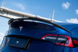 Tesla Model Y/P 2020-ON with Aftermarket Parts - Real Carbon Fiber Rear Spoiler from Ventus Veloce