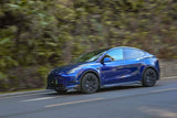 Tesla Model Y/P 2020-ON with Aftermarket Parts - Real Carbon Fiber Side Skirts from Ventus Veloce