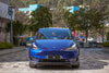 Tesla Model Y/P 2020-ON with Aftermarket Parts - Real Carbon Fiber Front Lip from Ventus Veloce