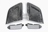 Audi R8 Gen 2 2020 2021 2022 2023 with Aftermarket Parts - Side Blades Carbon Fiber from Ventus Veloce