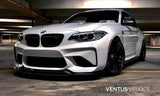 Ventus Veloce Carbon Fiber 2016 2017 2018 BMW M2 Front Splitter - Performance SpeedShop