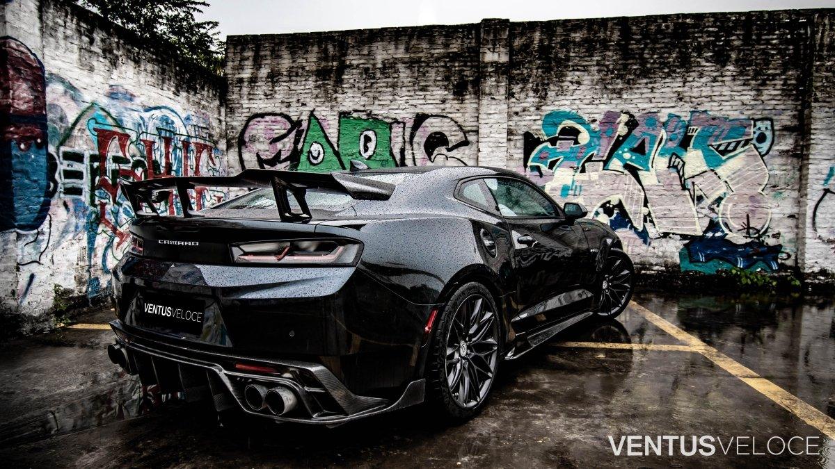 Ventus Veloce Carbon Fiber 2016-2021 Chevrolet Camaro Rear Diffuser