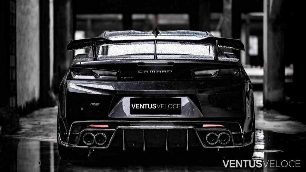 Ventus Veloce Carbon Fiber 2016-2021 Chevrolet Camaro Rear Diffuser