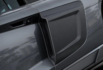 Audi R8 Gen 2 2020 2021 2022 2023 with Aftermarket Parts - Side Blades Carbon Fiber from Ventus Veloce