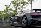 Audi R8 Gen 2 2020 2021 2022 2023 with Aftermarket Parts - Side Skirts Carbon Fiber from Ventus Veloce